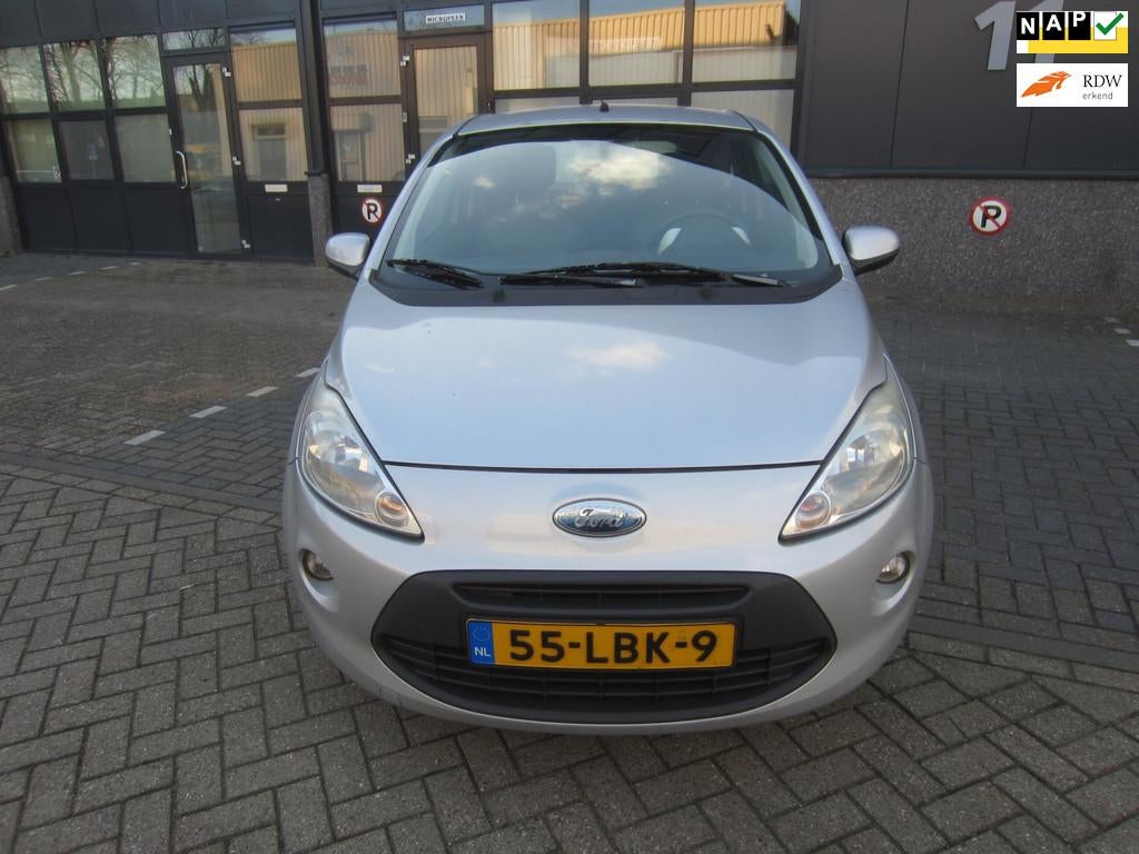 Ford Ka 1.2 Titanium 2010 Airco NAP! APK!, Voorwielaandrijving, Gebruikt, 1242 cc, 4 cilinders