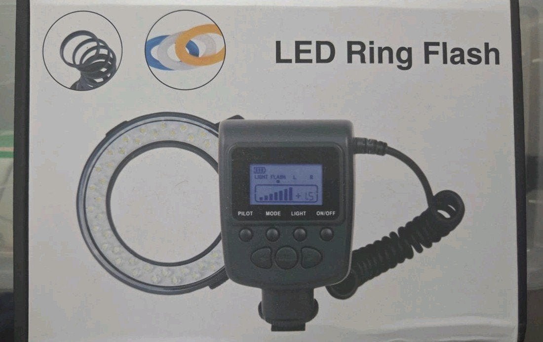 LED Ringflitser voor Macrofotografie - Nieuwstaat, Overige merken, Canon, Ophalen of Verzenden, Zo goed als nieuw