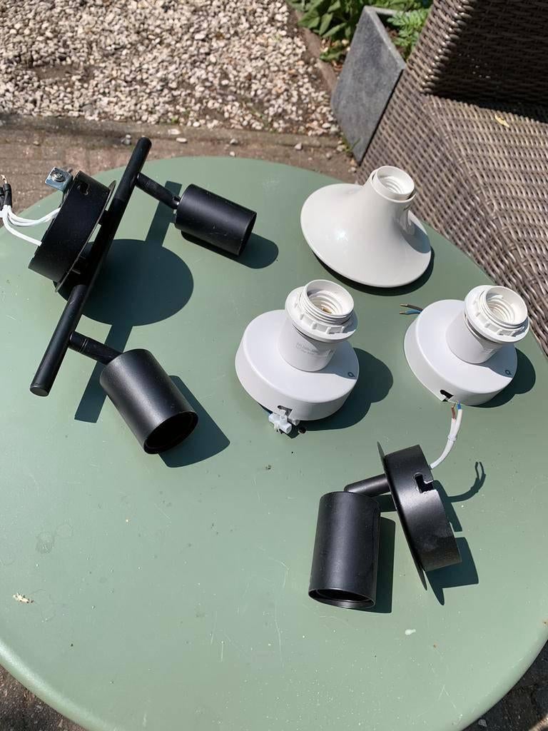 Lampjes voor plafond & wand, Ophalen, Gebruikt, Metaal, Minder dan 50 cm