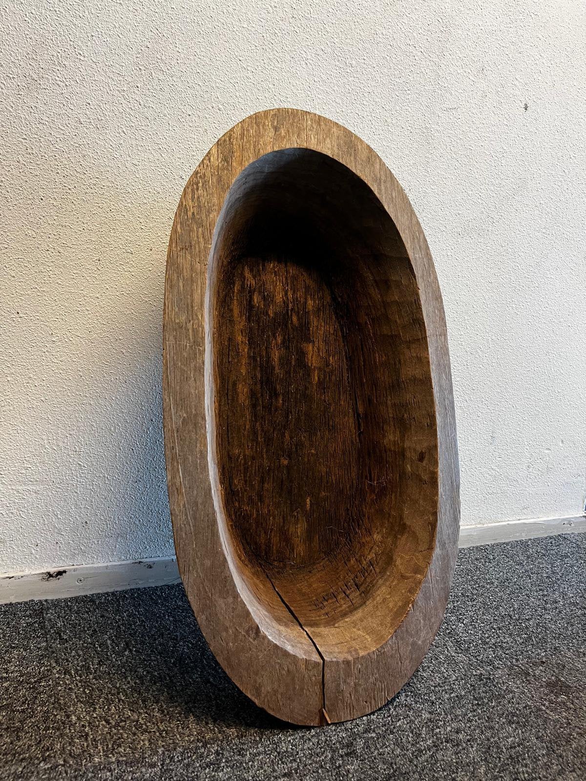 Oude Grote houten trog, Huis en Inrichting, Ophalen, Zo goed als nieuw, Rechthoekig, Hout