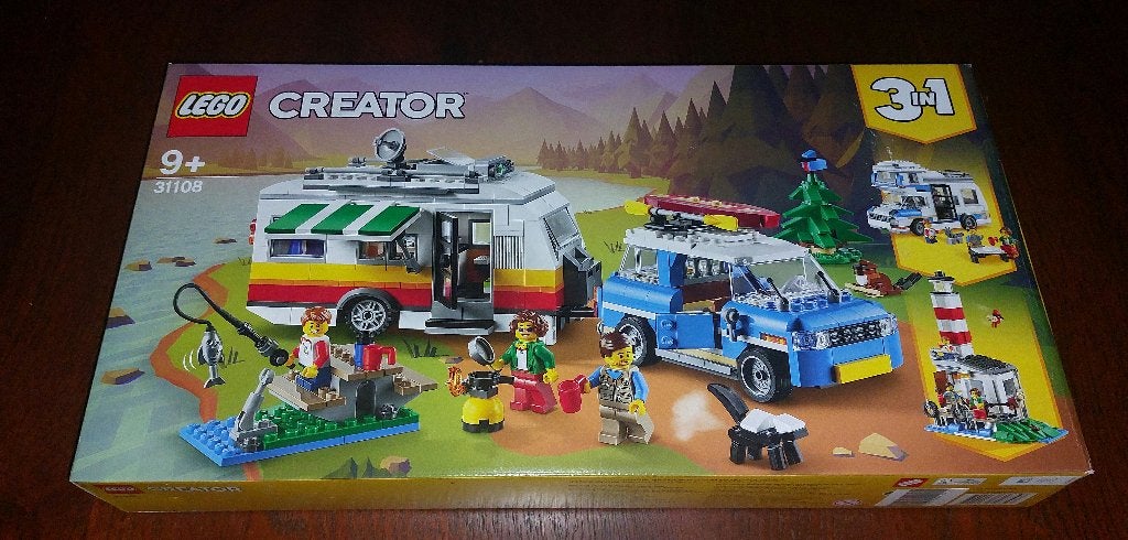 Familievakantie met caravan - lego - NIEUW 31108, Lego, Nieuw, Ophalen of Verzenden, Ongeopend/sealed
