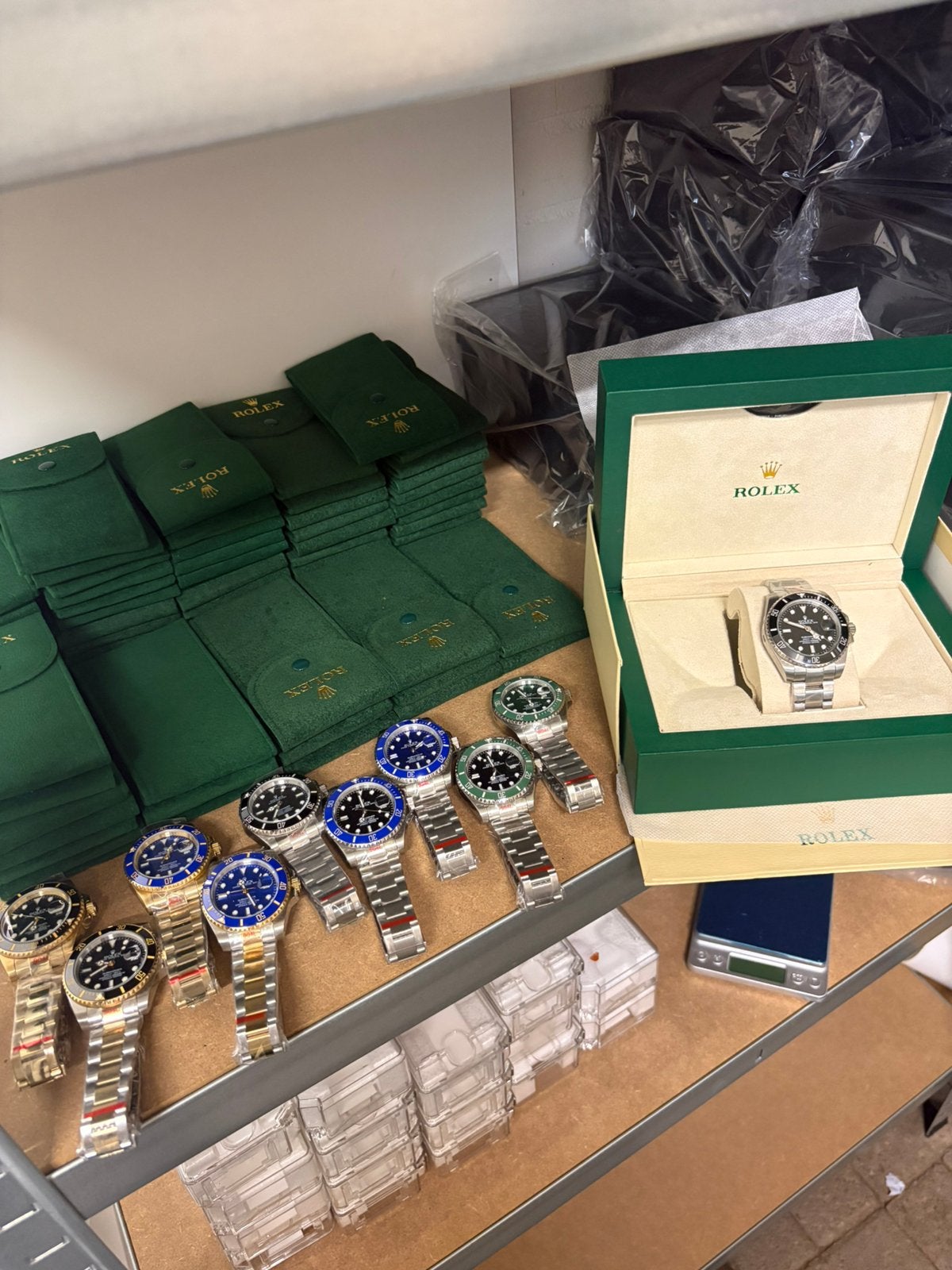 Rolex horloge Submariner GMT Master-II Datejust Daydate, Ophalen, Staal, Polshorloge, Zo goed als nieuw
