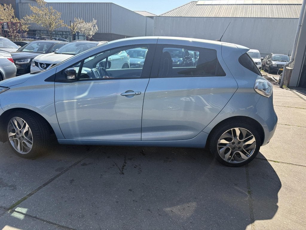 Renault ZOE Q210 Zen Quickcharge 22 kWh (ex Accu), Auto's, Stof, Gebruikt, 22 kWh, Blauw