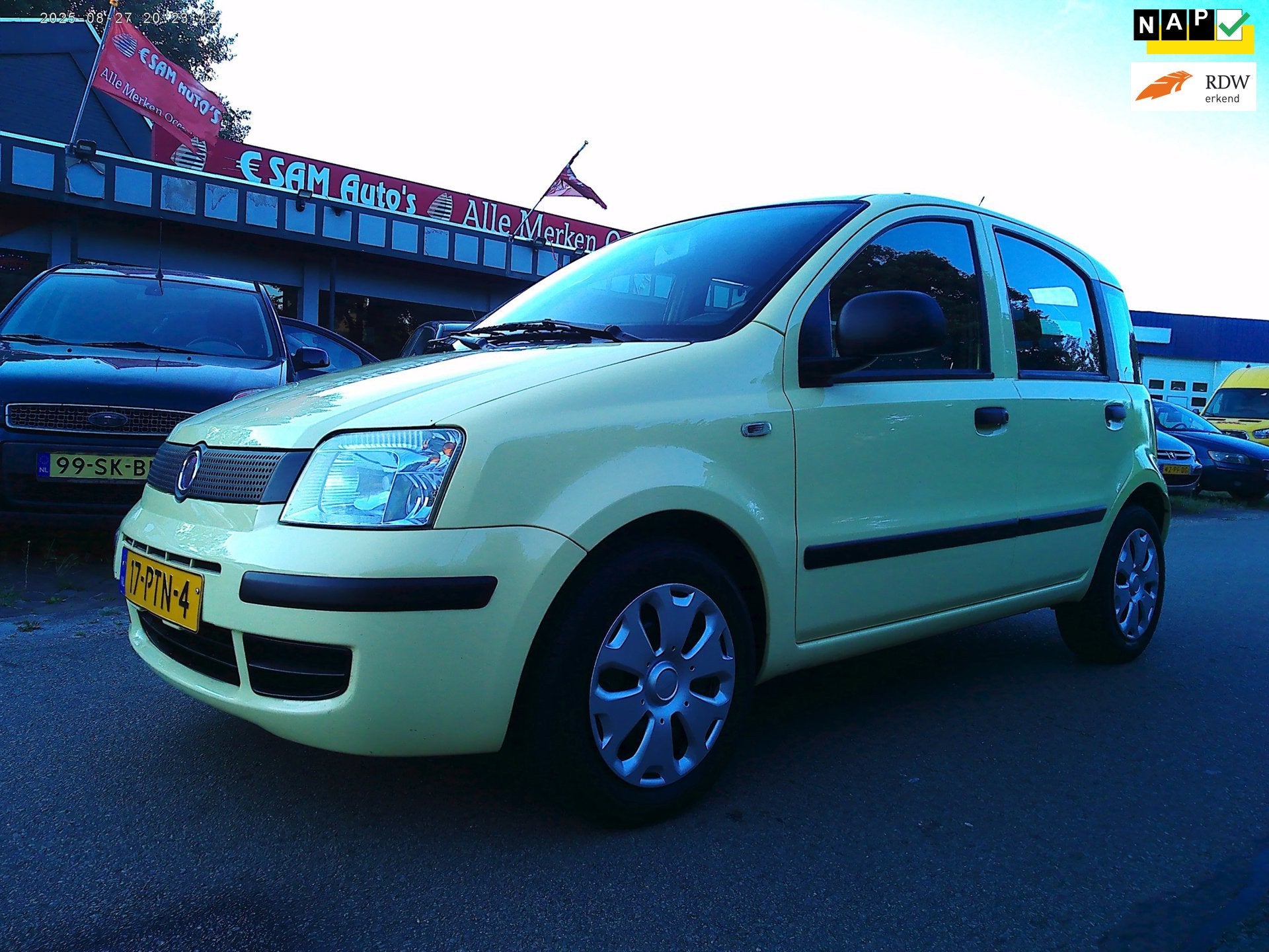 Fiat Panda 1.2 Active (APK 2027), Auto's, Fiat, Euro 5, Gebruikt, 1242 cc, Bedrijf