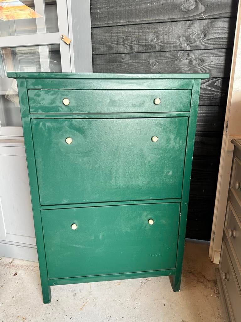 IKEA schoenenkast groen, Ophalen, Gebruikt