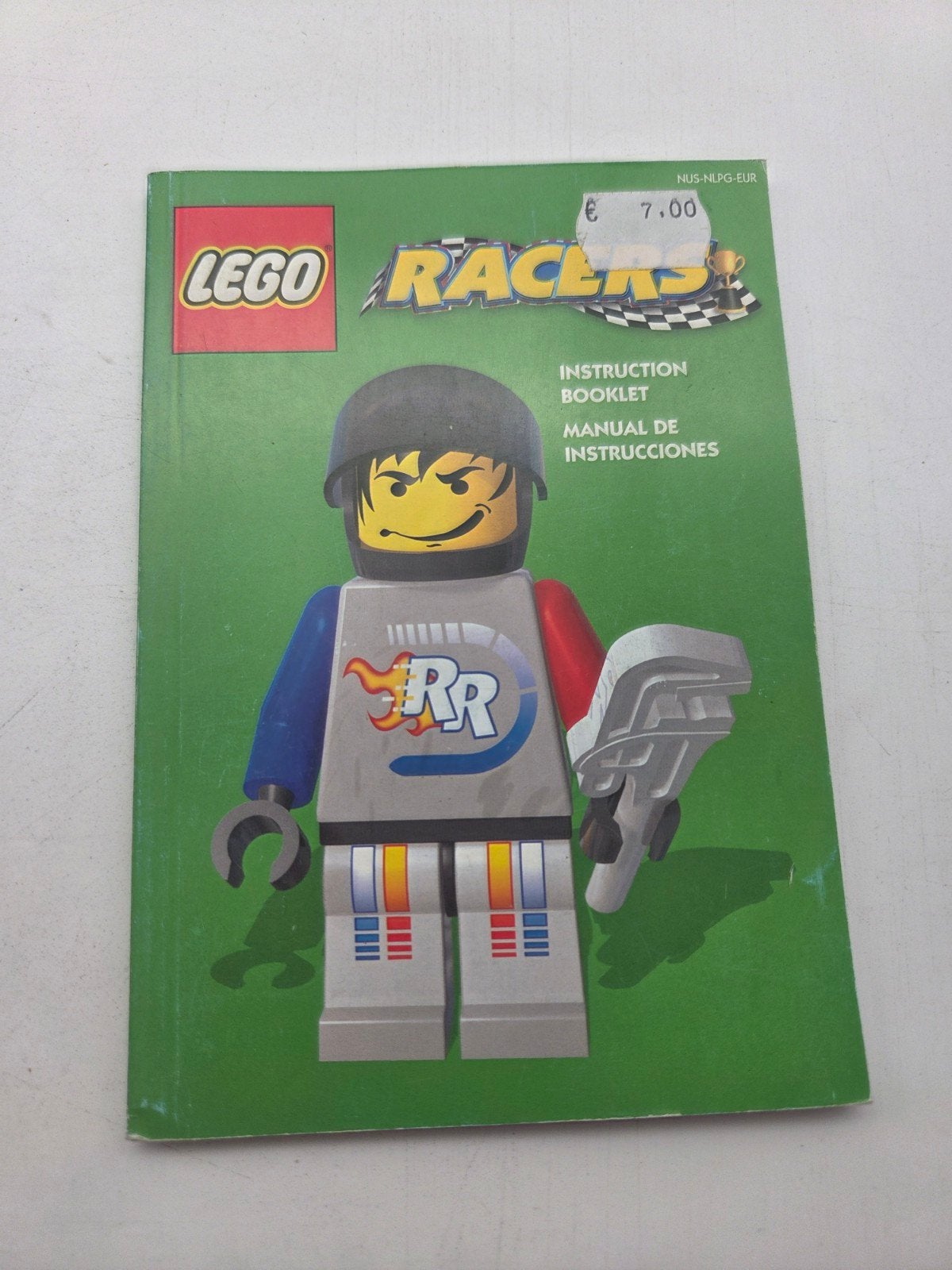 Lego Racers Handleiding (N64), Billund, Denemarken, 1 speler, Racen en Vliegen, Eén computer