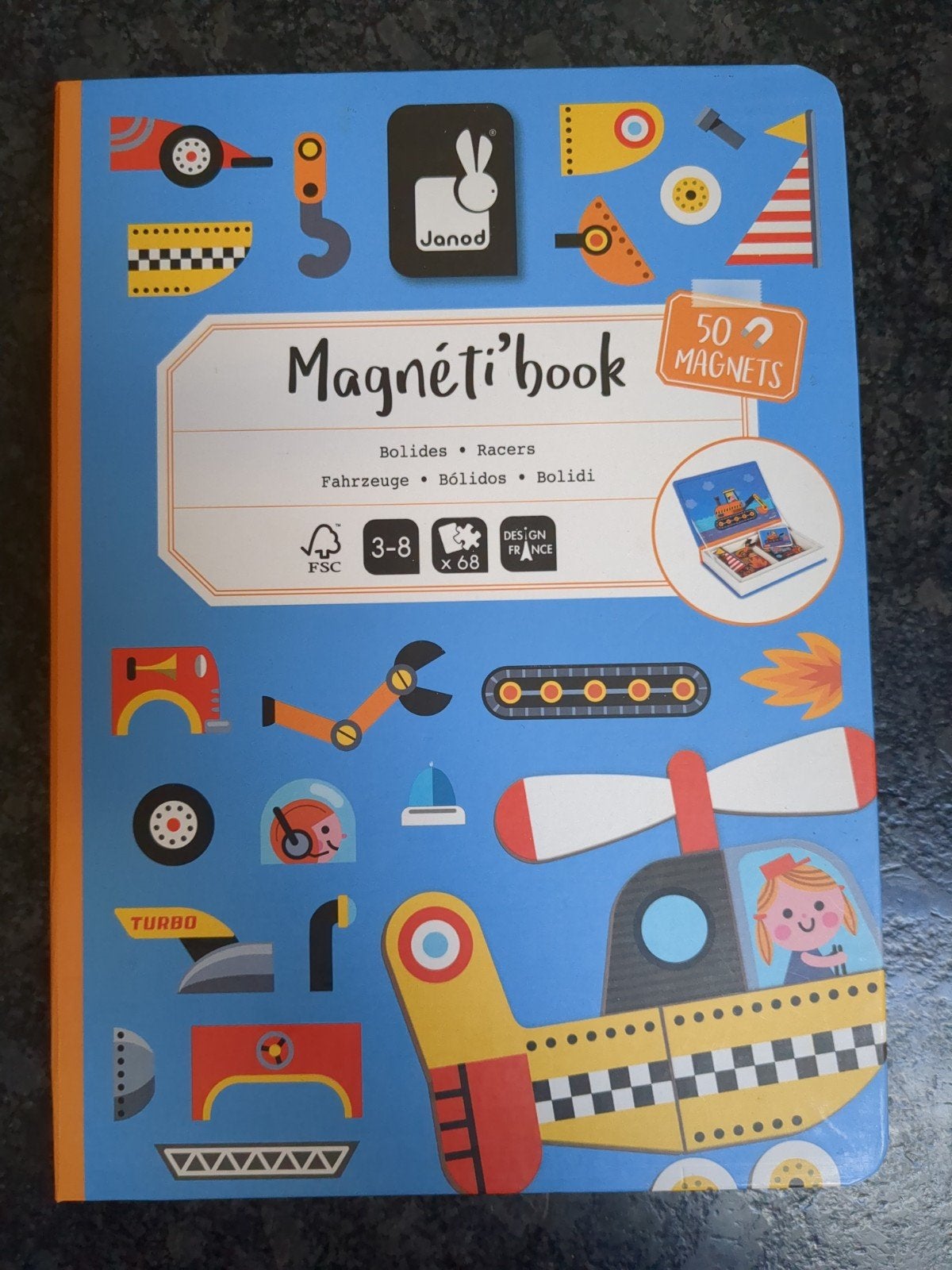 Magnéti'book; racers, Ophalen, Zo goed als nieuw, Bouwen