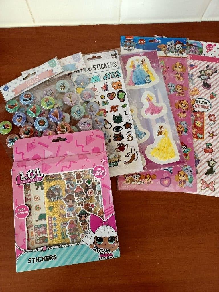 veel stickers, Ophalen, Nieuw, Knutselen