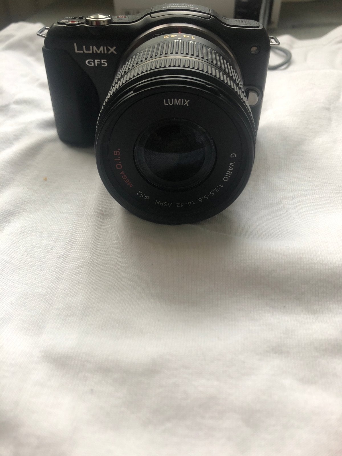 Panasonic Lumix DMC-GF5 Systeemcamera met 14-42mm lens, Panasonic, Beeldstabilisatie, Ophalen of Verzenden, Zo goed als nieuw