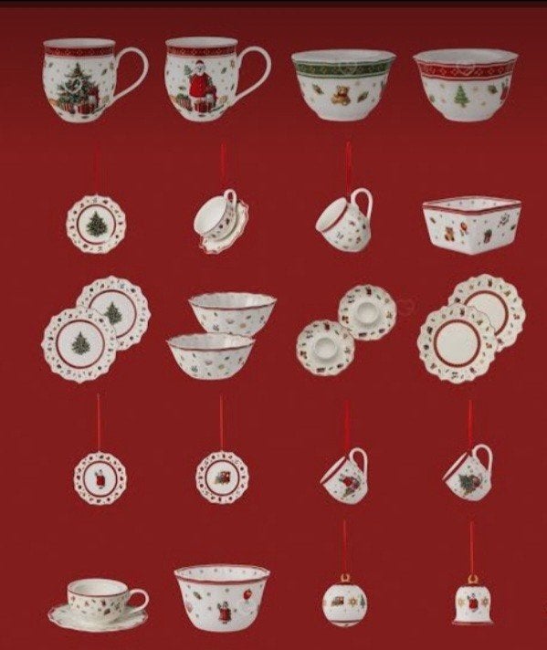 Villeroy & Boch Adventkalender 2025 Kerst ' nieuw ', Ophalen, Nieuw, Overige stijlen, Porselein