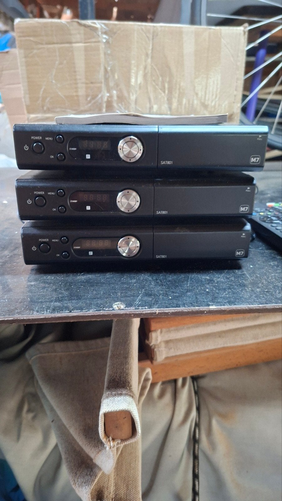 te koop 2 canal digital ontvangers sat 801 M7, Ophalen of Verzenden, Overige merken