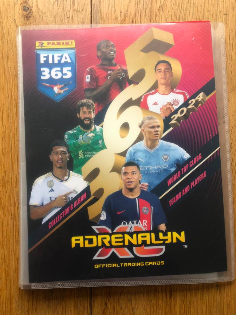 Voetbalkaarten Panini Fifa365 boek, Ophalen of Verzenden, Gebruikt, Meerdere plaatjes