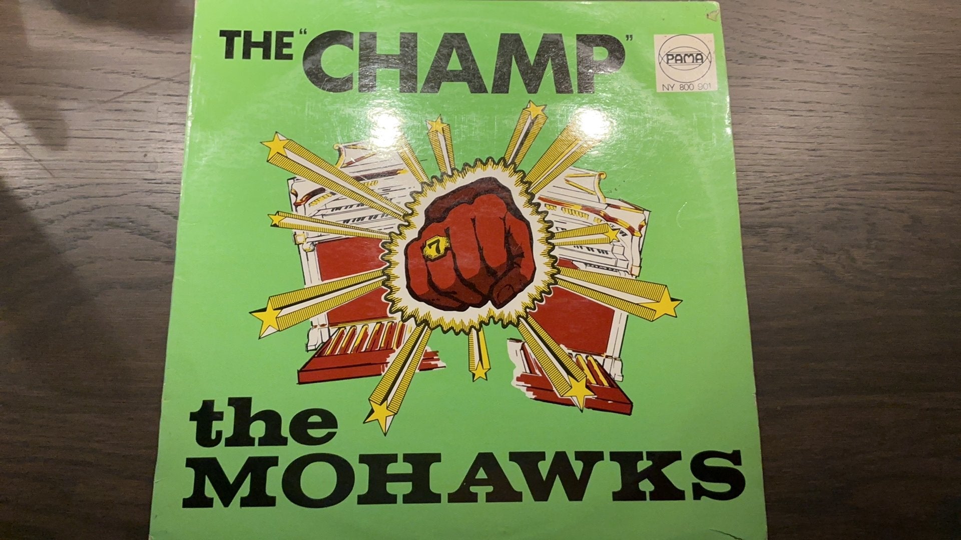 The mohawks/The champ, Ophalen, Gebruikt, LP