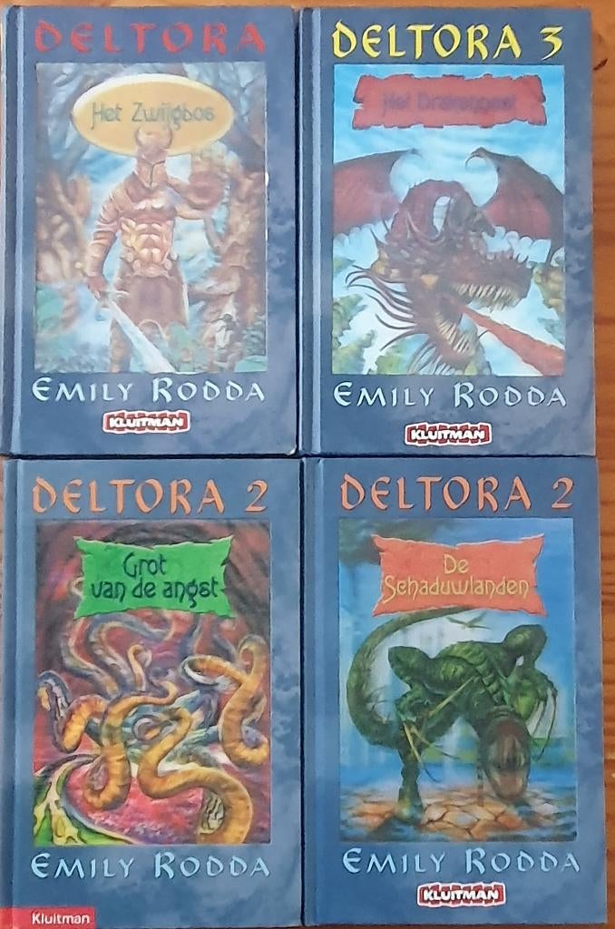 Emily Rodda - DELTORA deel 1+2+3, Boeken, Ophalen of Verzenden, Zo goed als nieuw
