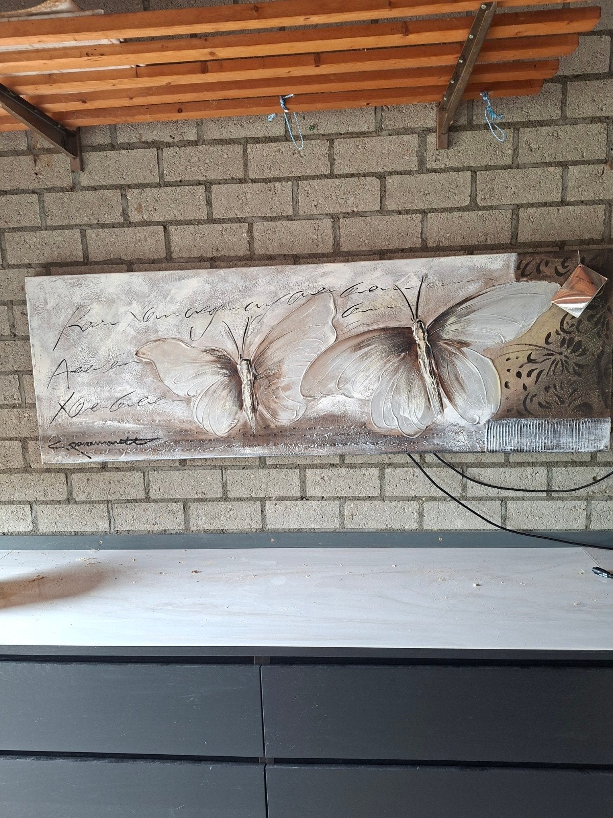 Schilderij 150 x 50 cm, Ophalen