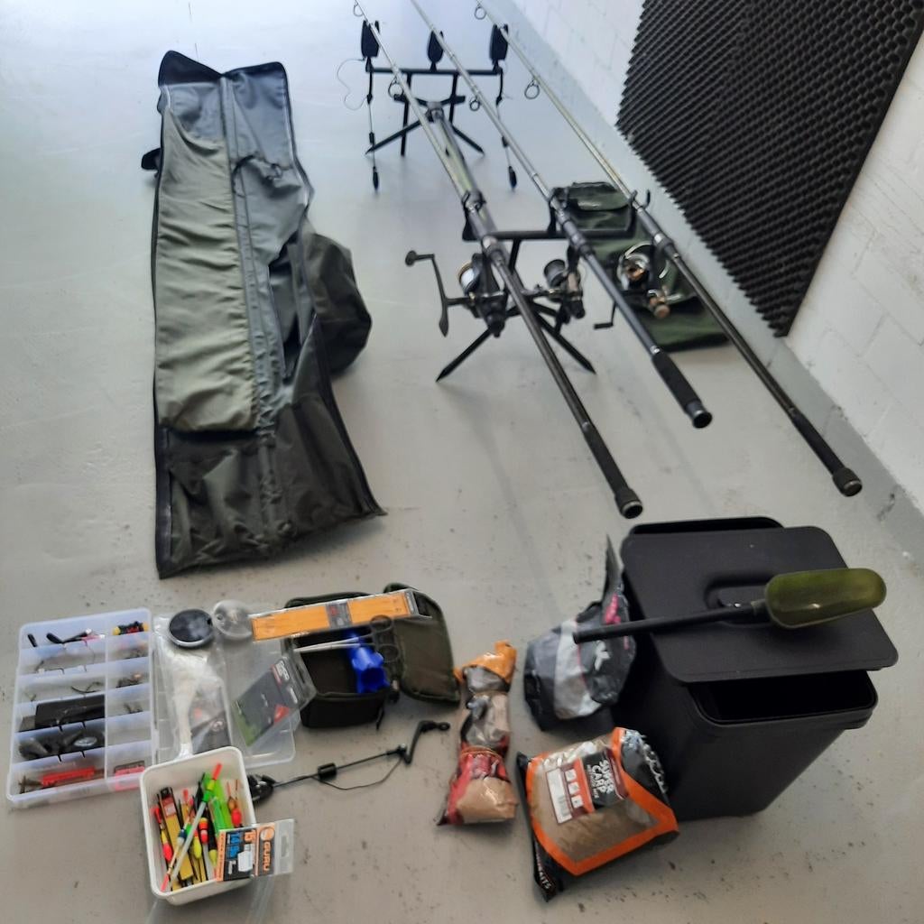 KARPER / WITVIS SET, Ophalen, Gebruikt, Complete set