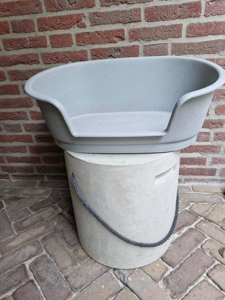 Plastic Hondenmand - Grijs - 50 cm, Ophalen, Zo goed als nieuw, Overige