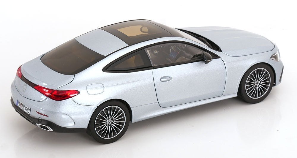 Norev 1:18 Mercedes Benz CLE Coupé 2024 Hightech Silver, -, Nieuw, Norev, Ophalen of Verzenden