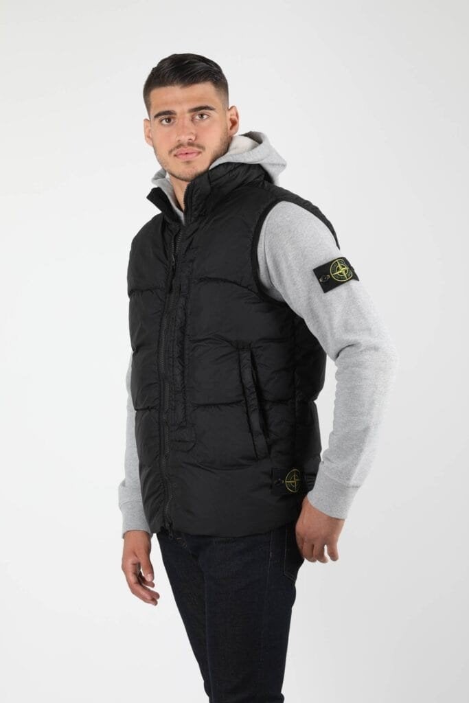 Stone Island Bodywarmer, Kleding | Heren, Ophalen of Verzenden, Nieuw, Zwart