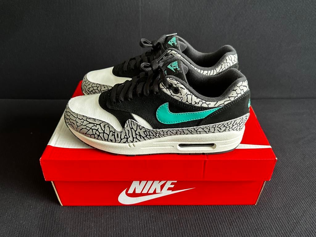 Atmos x Nike Air Max 1 / “Elephant” / Maat 42, Zwart, Nieuw, Ophalen of Verzenden, Sneakers of Gympen