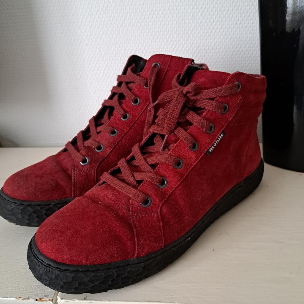 Mephisto mobils rood maat 42 zgan half hoge schoen, Kleding | Dames, Schoenen, Ophalen of Verzenden, Zo goed als nieuw, Rood