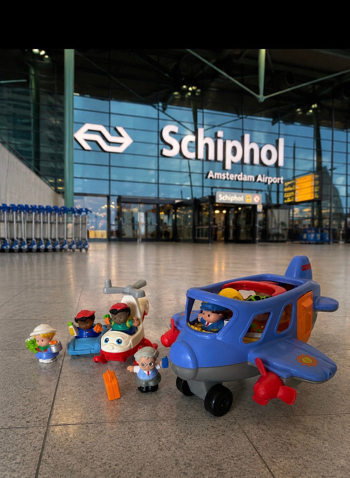 Fisher Price little people vliegtuig, Ophalen, Gebruikt