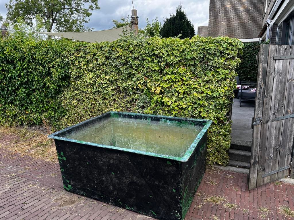 Vijver bak polyester, Tuin en Terras, Vijvers, Ophalen, Gebruikt