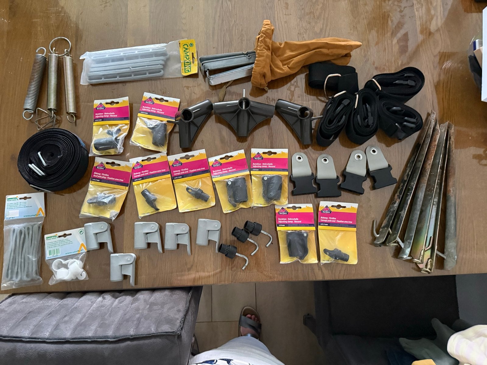 Dorema tent- en luifelaccessoires - Diverse onderdelen, Ophalen, Zo goed als nieuw