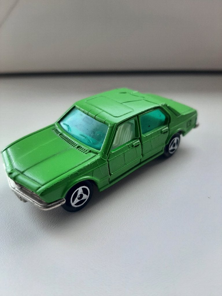 Majorette BMW 733i, Ophalen of Verzenden, Gebruikt, Auto