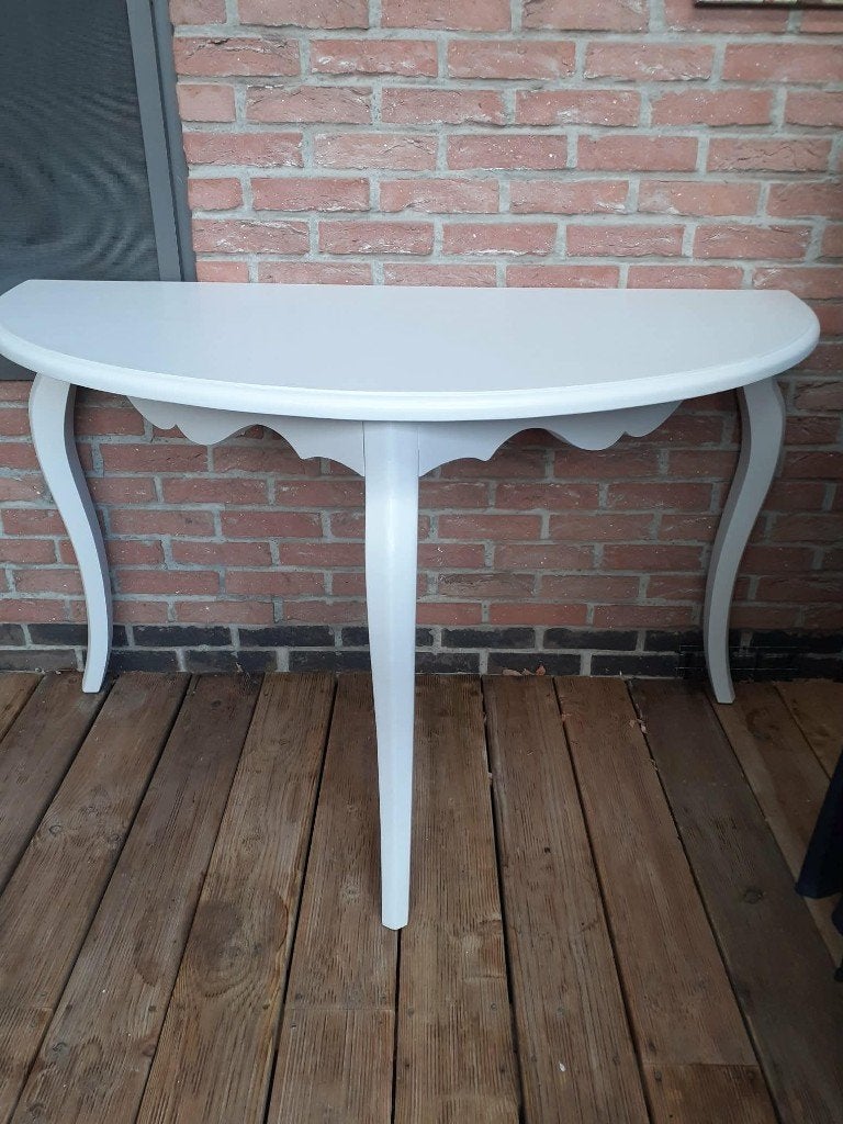 Sidetable, Ophalen, 100 tot 150 cm, Zo goed als nieuw, Overige vormen
