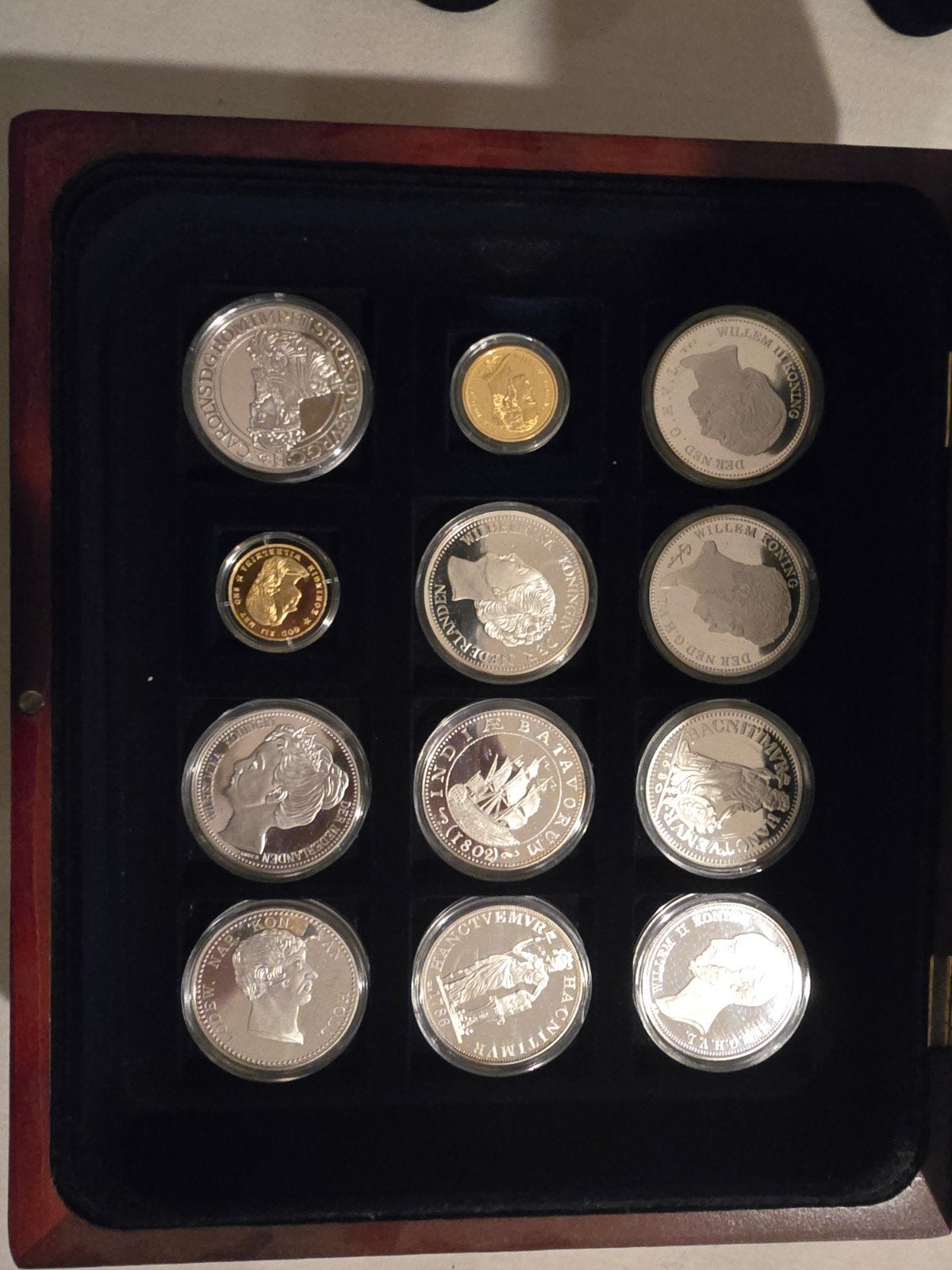 De geschiedenis van de Nederlandse Gulden 1680-2001, Postzegels en Munten, Munten | Nederland, Ophalen, Setje, Koningin Beatrix