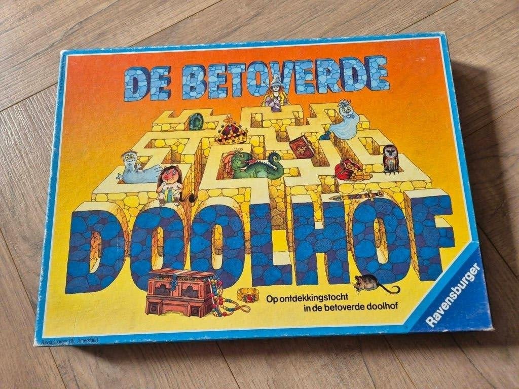 De Betoverde Doolhof - Bordspel, Ophalen of Verzenden, Gebruikt