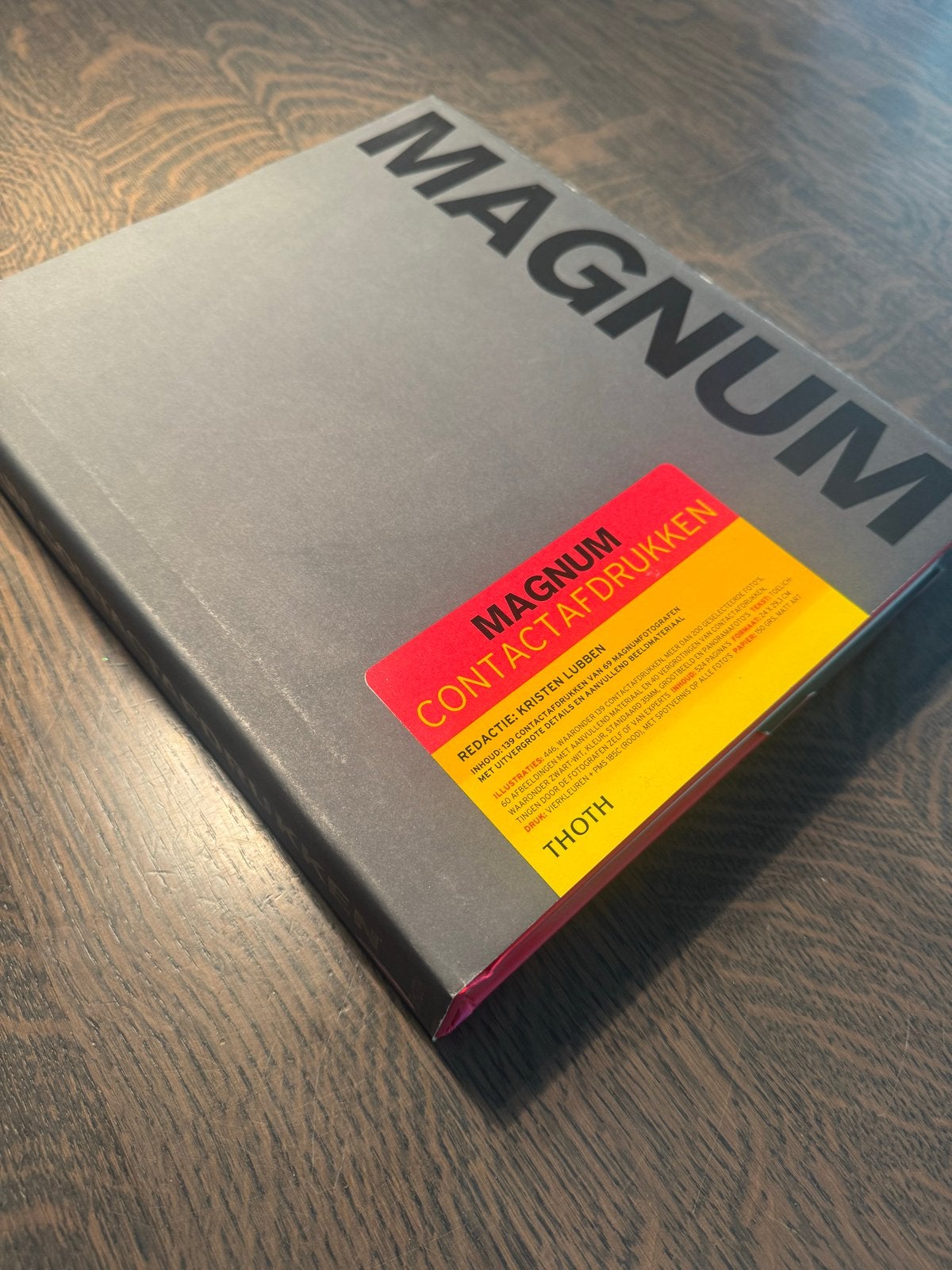 Magnum Contactafdrukken - Fotografie Boek, Ophalen of Verzenden, Zo goed als nieuw, Fotografie algemeen