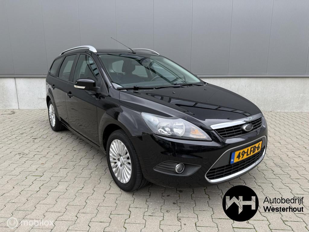 Ford Focus Wagon 1.8 Titanium Navigatie Parkeersensoren NWE, Euro 5, 125 pk, Gebruikt, 4 cilinders