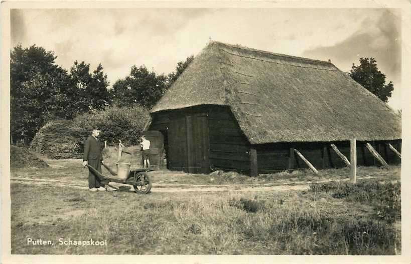 380-944-009 Putten Schaapskooi, Verzenden, Voor 1920, Gelderland