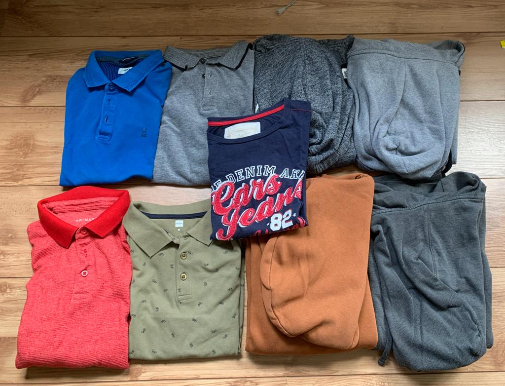 Nette kledingpakket: hoodies, polo's en Cars shirt, Ophalen of Verzenden, Zo goed als nieuw, Maat 46 (S) of kleiner