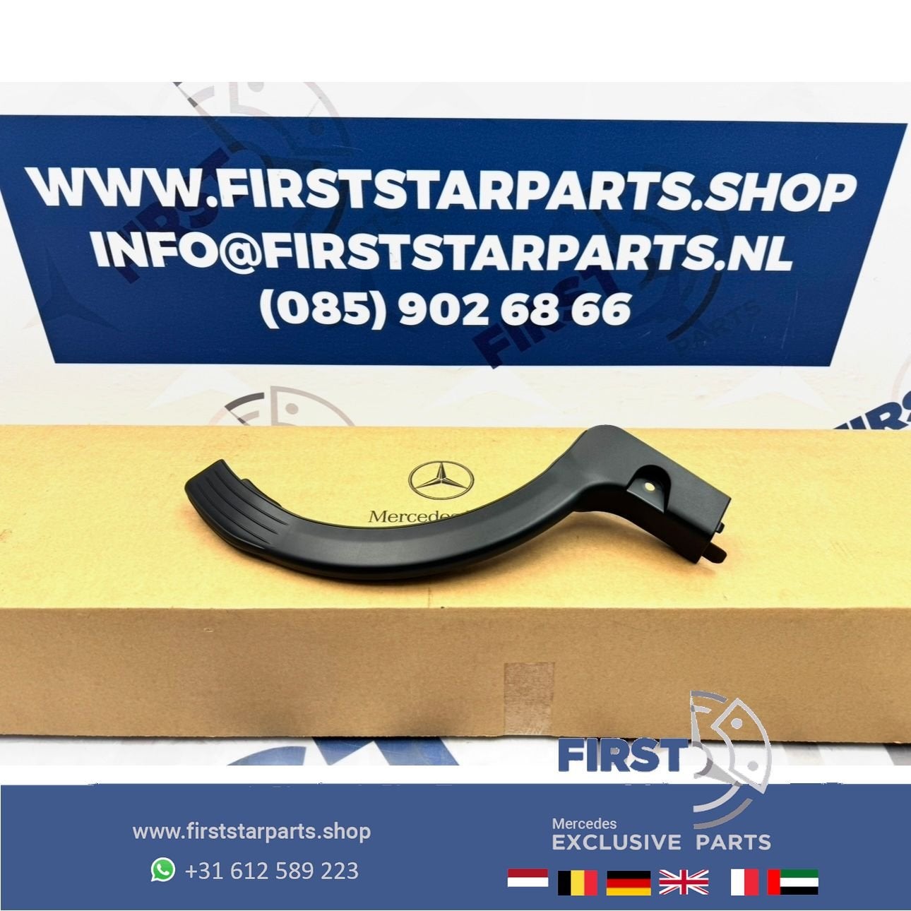 W206 S206 ACHTERKLEP SCHARNIER AFDEK KAP C KLASSE Origineel, Gebruikt, -, Ophalen of Verzenden, -
