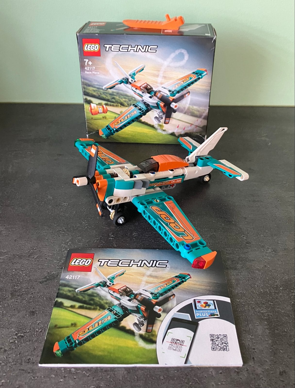 Lego Technic 42117 Racevliegtuig, Compleet, Lego, Ophalen of Verzenden, Zo goed als nieuw