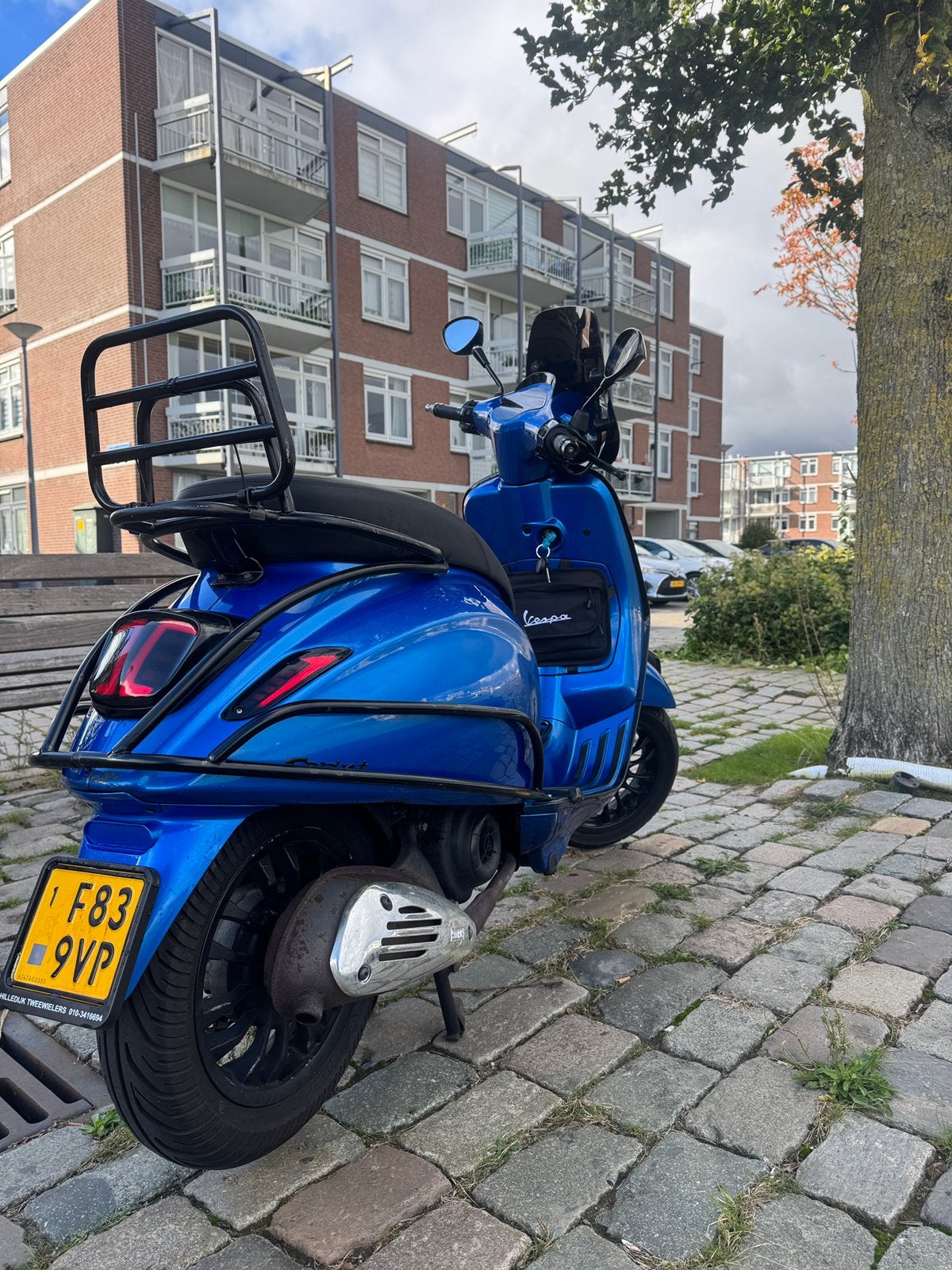 Vespa Sprint 80cc full option en malossi, Ophalen, Zo goed als nieuw, Benzine