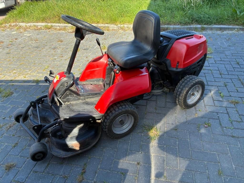 Zitmaaier, frontmaaier, Ophalen, Gebruikt