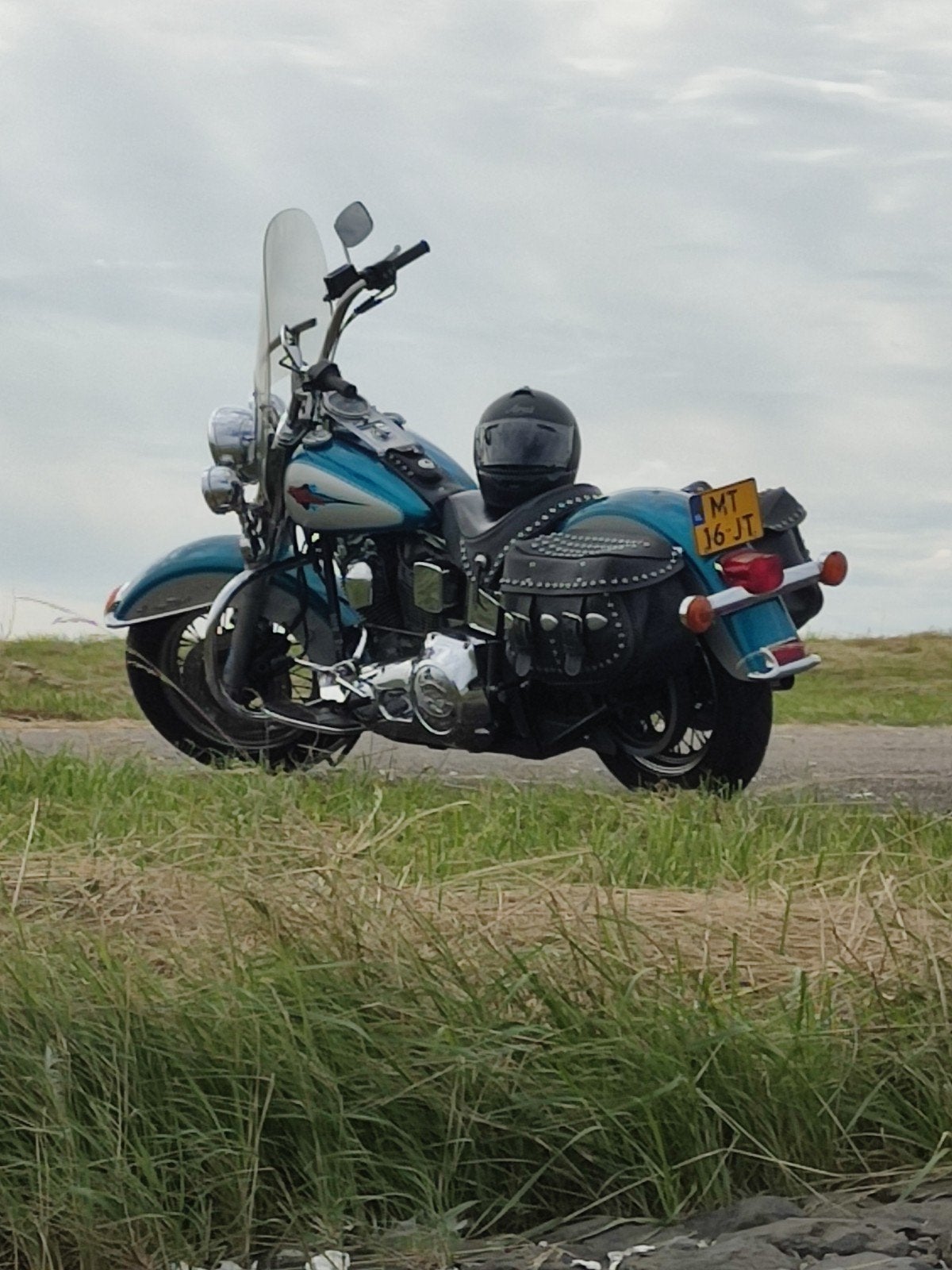 Harley FLST Heritage Softail evo 1340 cc, 2 cilinders, 1340 cc, Motorrijbewijs A, Gebruikt
