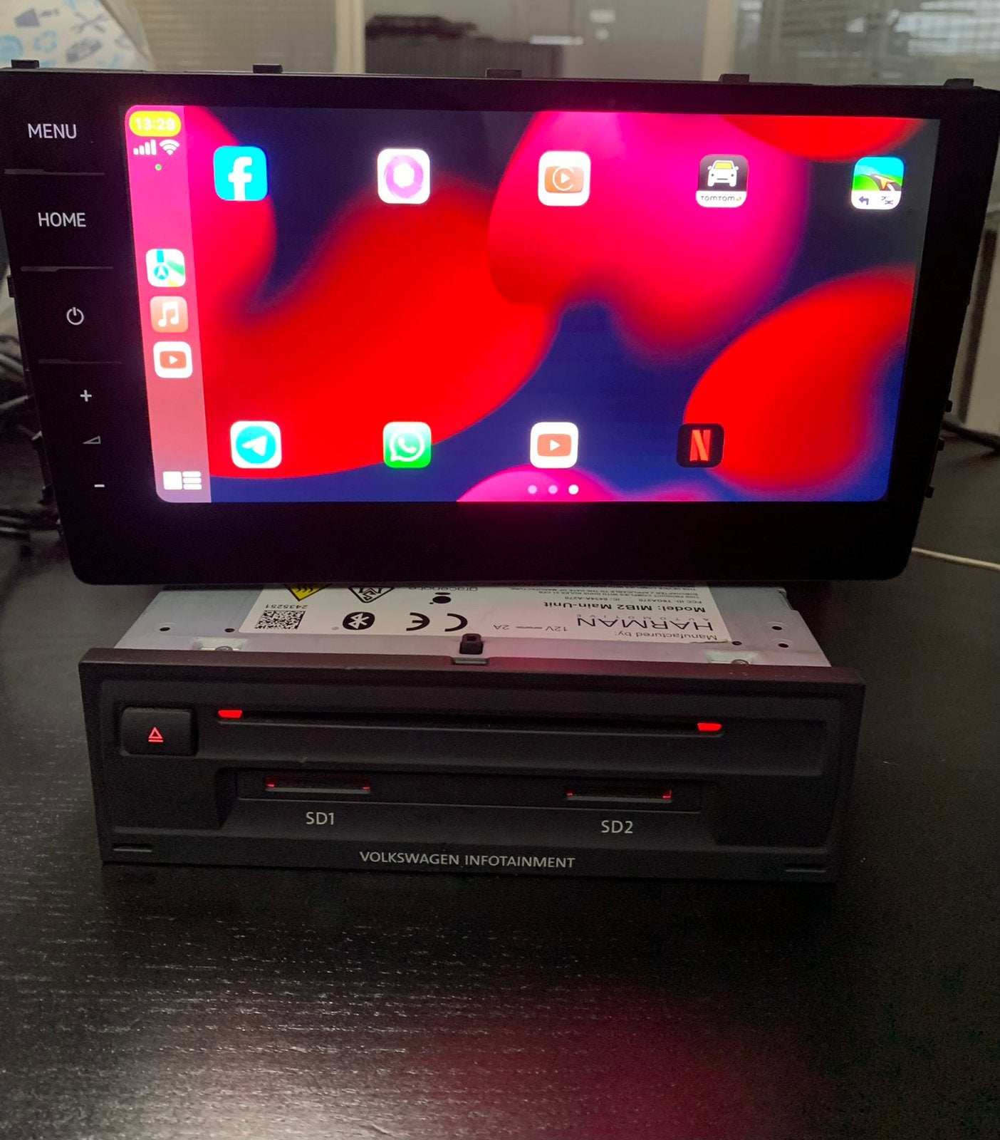 VW Discover Pro MIB2.5 Facelift 9.2”DAB, Ophalen of Verzenden, Zo goed als nieuw