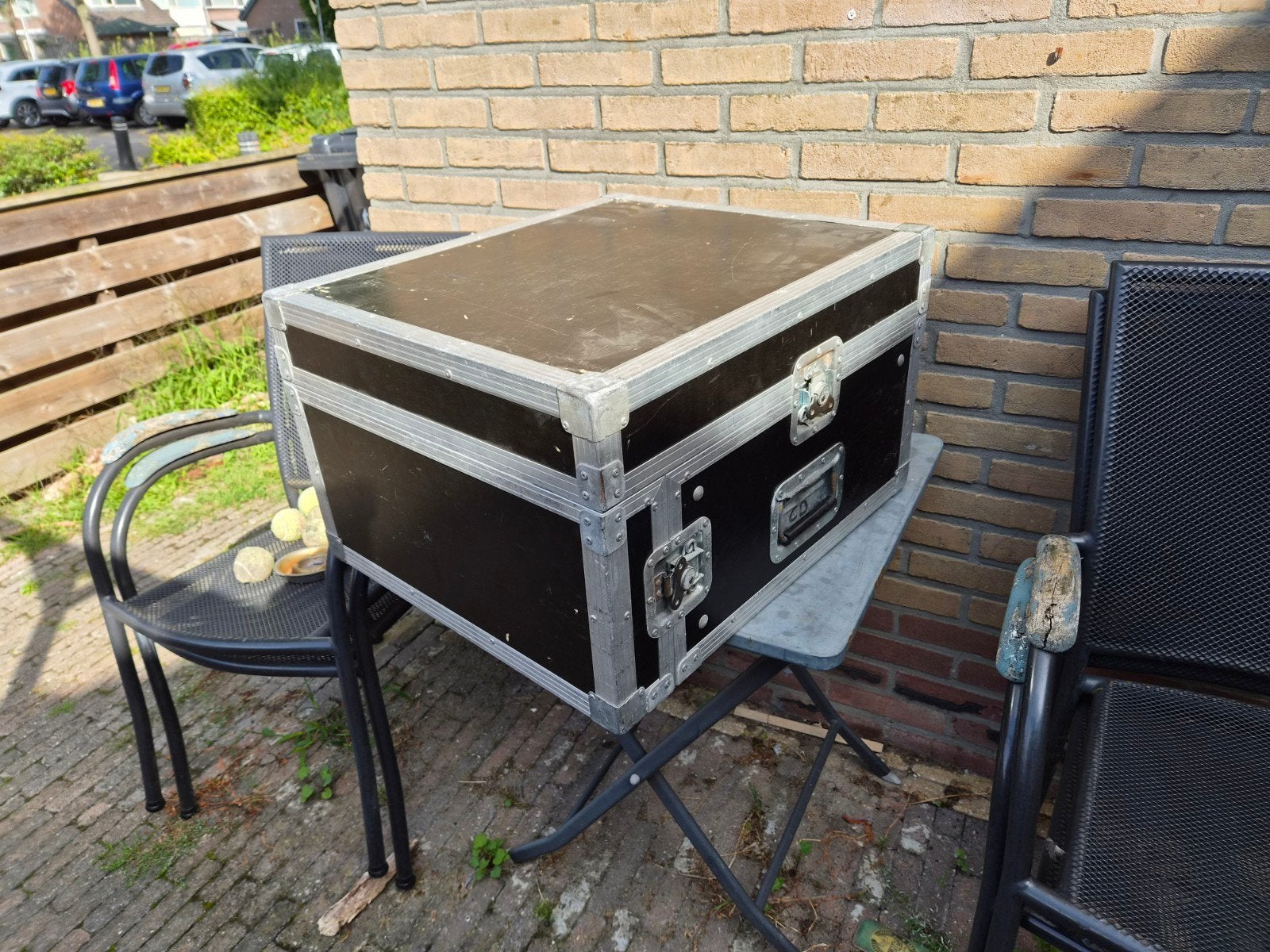 3 Combi Flightcases 19 inch voor DJ's en bands, Ophalen, Gebruikt