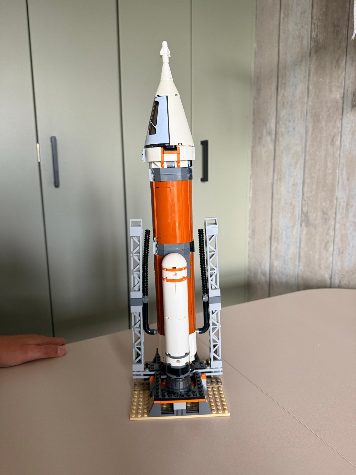 Lego Raket met lanceerplatform, Ophalen of Verzenden, Zo goed als nieuw, Overige merken