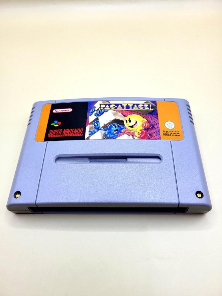 Pac Attack - Super Nintendo - SNES, Spelcomputers en Games, Games | Nintendo Super NES, Zo goed als nieuw, Avontuur en Actie, 1 speler