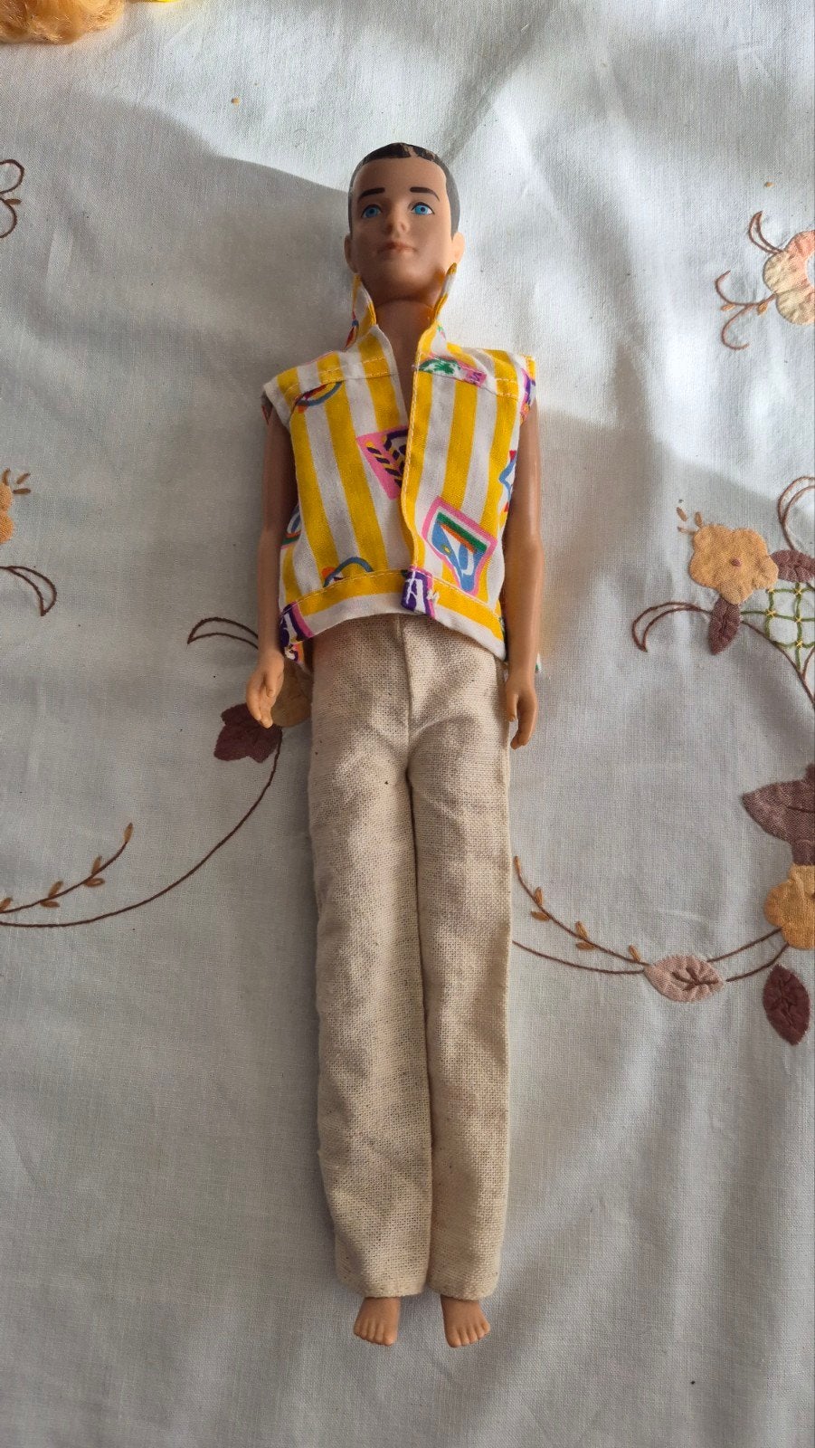 Barbie pop Ken vintage mattel, Ophalen, Gebruikt, Pop