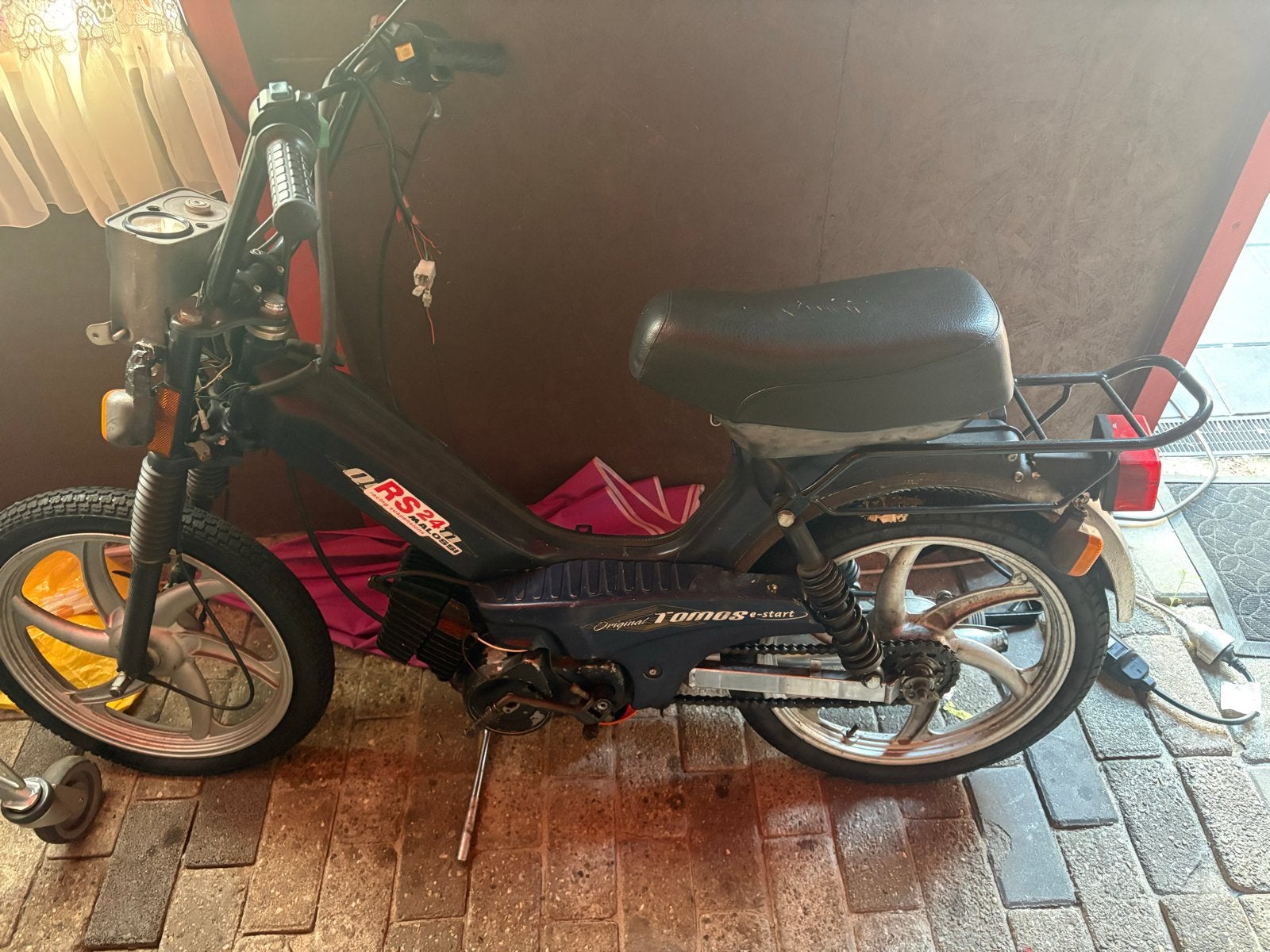 Tomos RS24L - Start wel, rijdt niet, Fietsen en Brommers, Ophalen of Verzenden, Gebruikt, Overige modellen