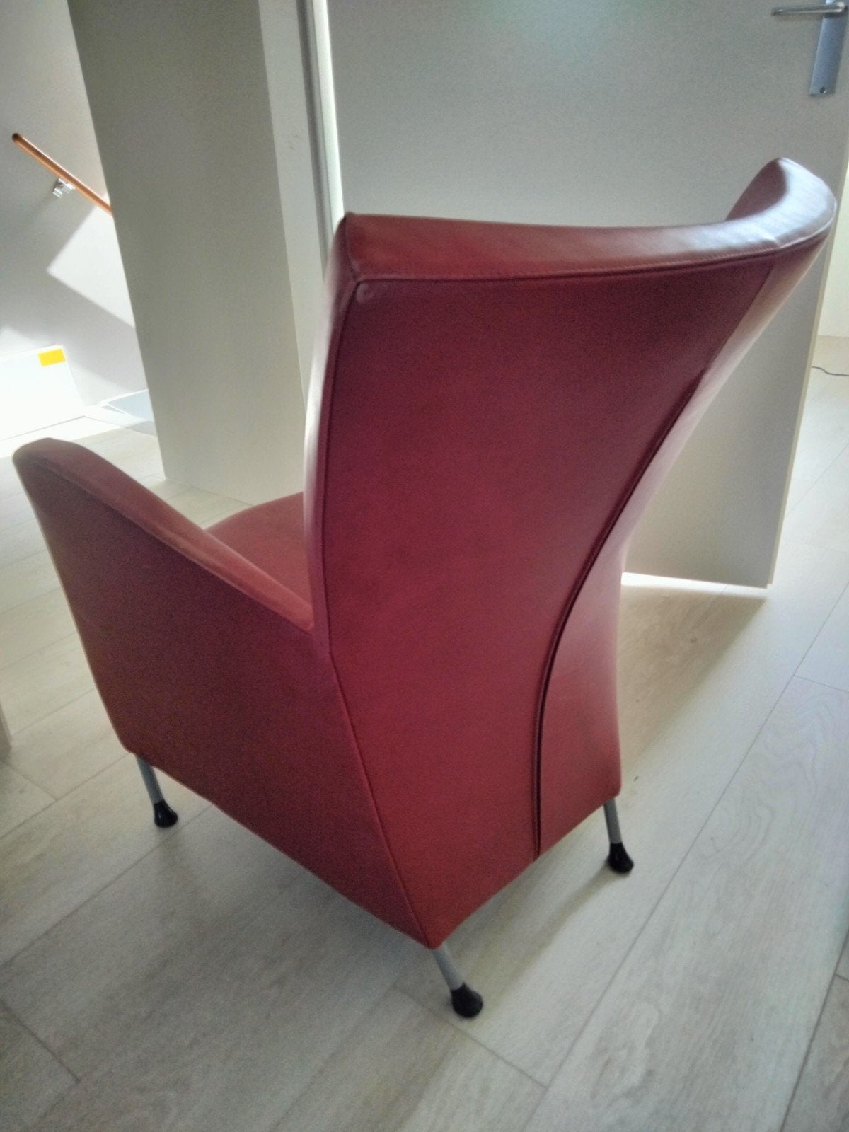 Montis Windy fauteuil - zit perfect, toe aan nieuw jasje, Ophalen, Gebruikt, 75 tot 100 cm, Leer