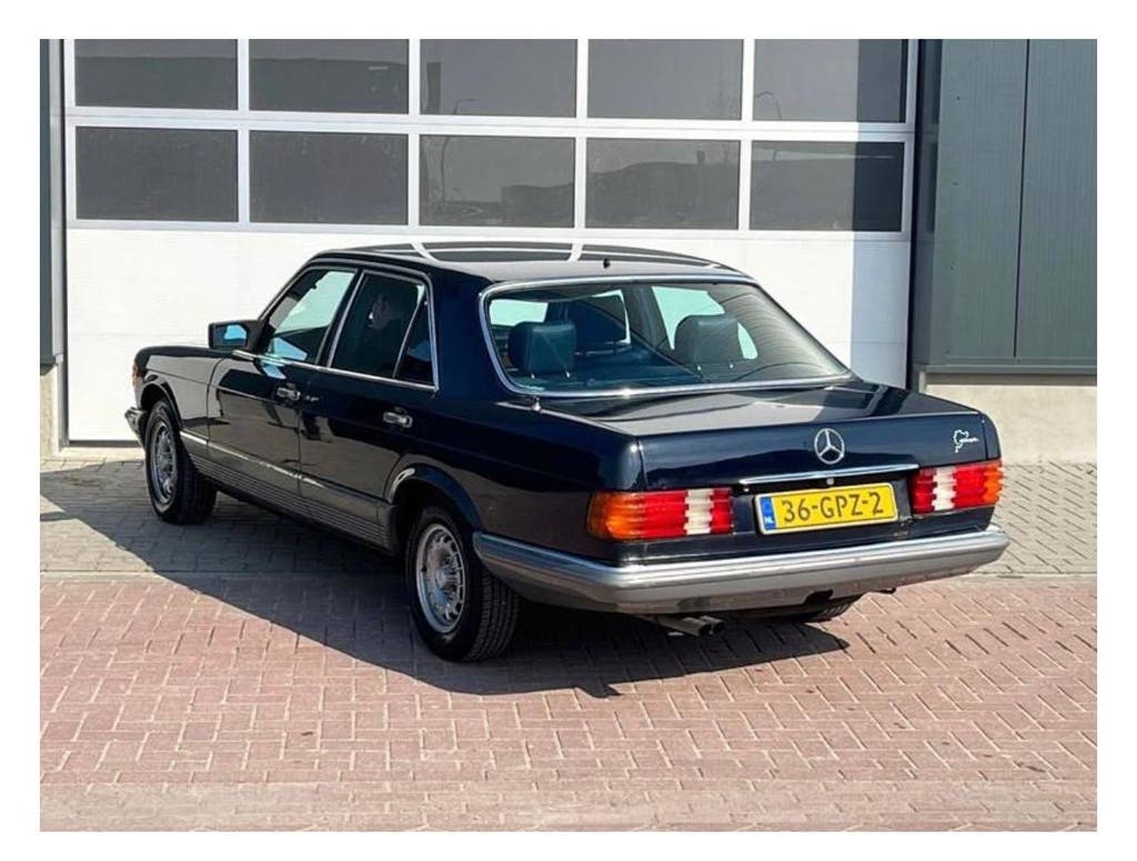 Mercedes-Benz S-Klasse 2.7 280 SE AUT 1983 Blauw, foto 3