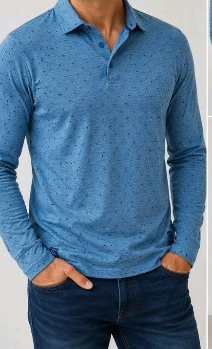 Scotch & Soda jongens polo lange mouw blauw – maat 14 (164), Ophalen of Verzenden, Zo goed als nieuw, Shirt of Longsleeve, Scotch & Soda